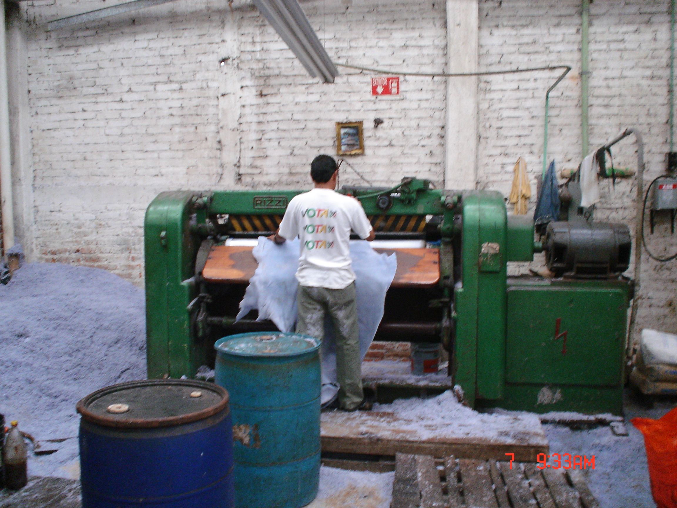 maquina de raspar